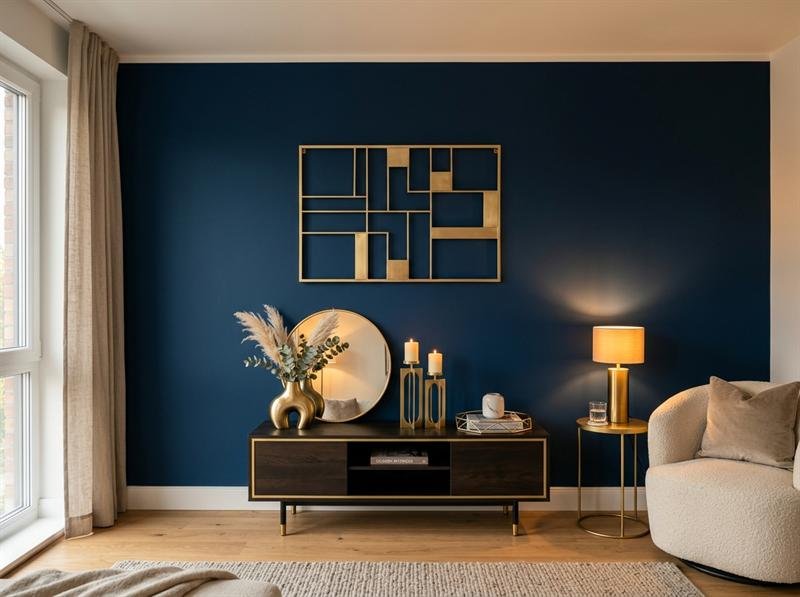 Wall renovation after painting